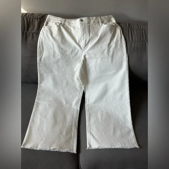Ralph Lauren Women's Cream Jeans - Picture 7 of 15